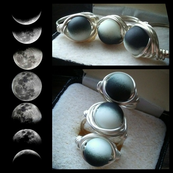 Magic Potion Jewelry - 🌙🖤Moon Phase Ring